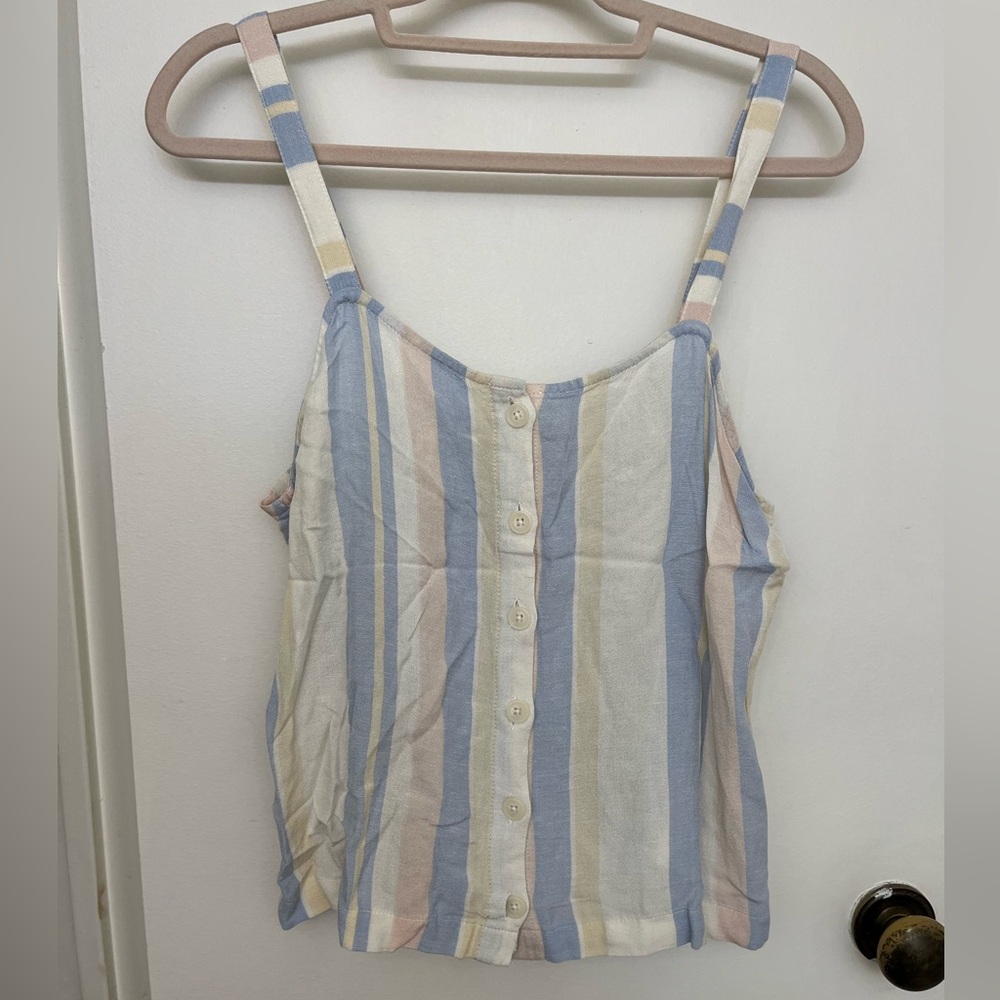 Thread & Supply Pastel Striped Camisole